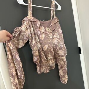 Floral Off-Shoulder Top